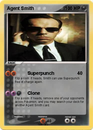 Pokemon Agent Smith