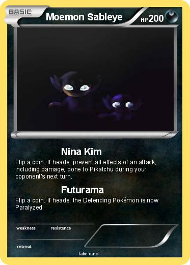 Pokemon Moemon Sableye