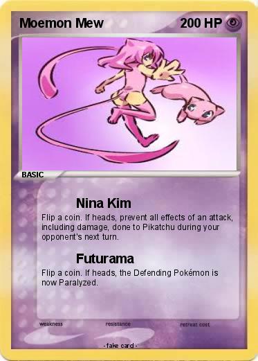 Pokemon Moemon Mew