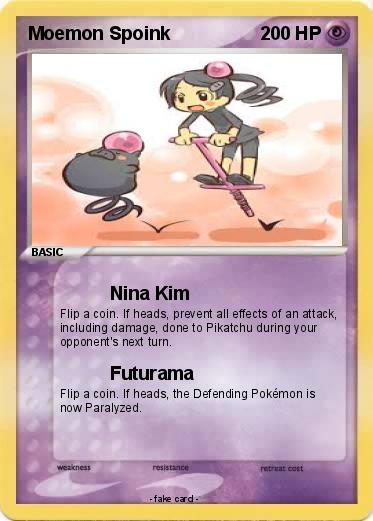 Pokemon Moemon Spoink