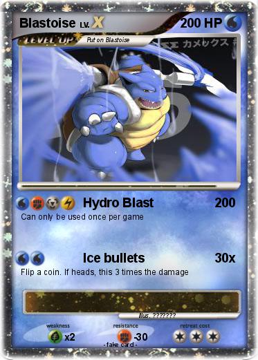 Pokemon Blastoise