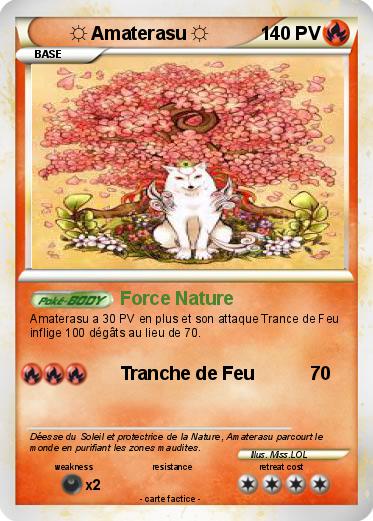 Pokemon ☼ Amaterasu ☼