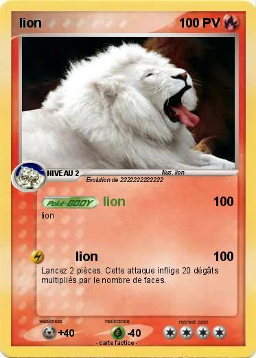 Pokemon lion