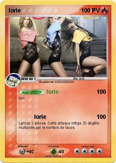 Pokemon lorie