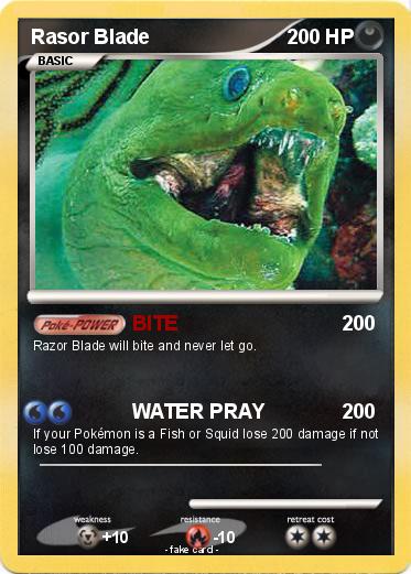 Pokemon Rasor Blade