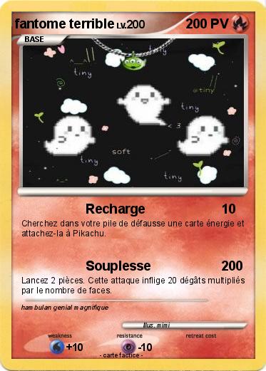 Pokemon fantome terrible