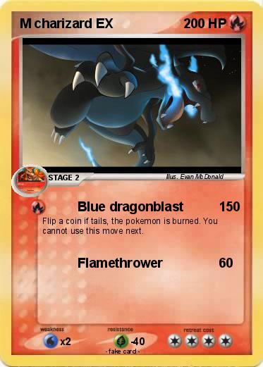 Pokemon M charizard EX