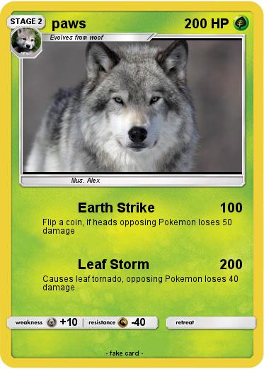 Pokemon paws