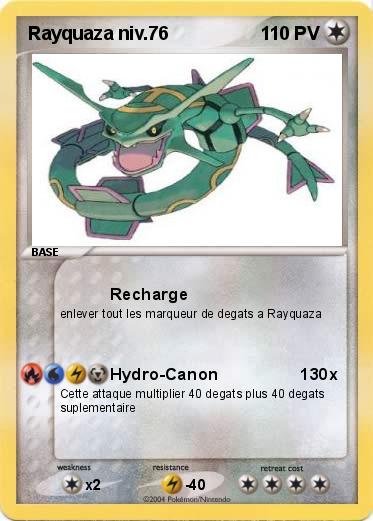 Pokemon Rayquaza niv.76