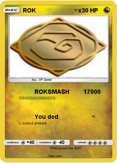 Pokemon ROK                        ∞x