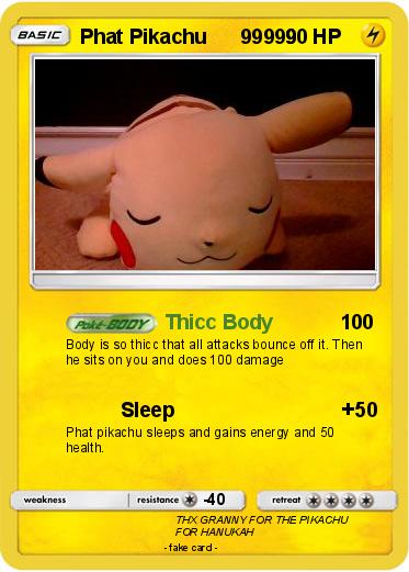 Pokemon Phat Pikachu      99999