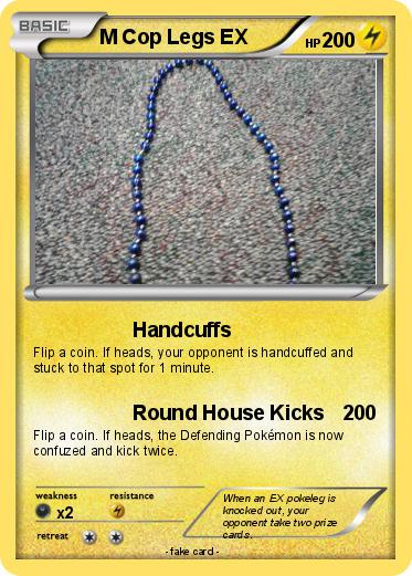 Pokemon M Cop Legs EX