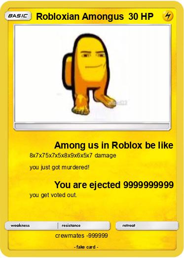 Pokemon Robloxian Amongus