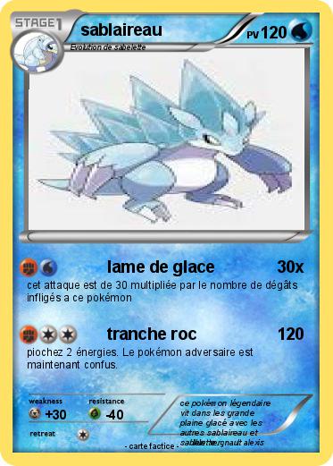 Pokemon sablaireau