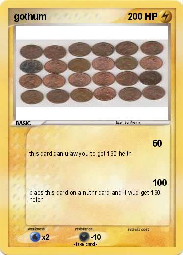 Pokemon gothum