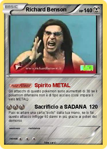 Pokemon Richard Benson