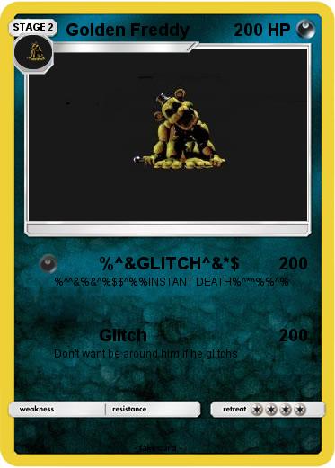 Pokemon Golden Freddy