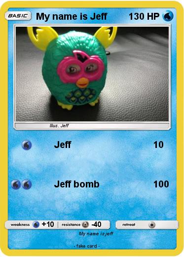 Pokemon My name is Jeff