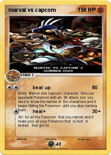 Pokemon marval vs capcom