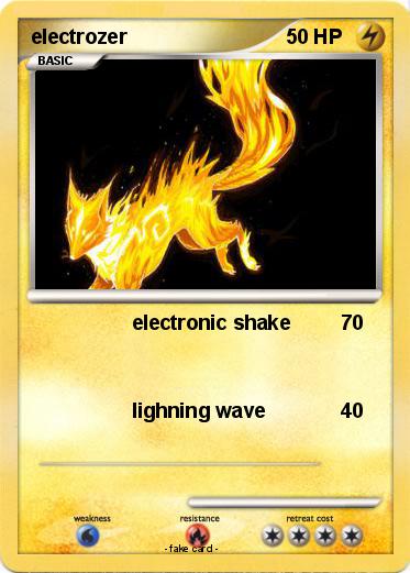 Pokemon electrozer