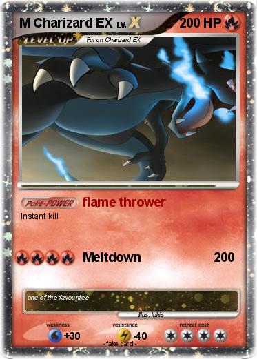 Pokemon M Charizard EX