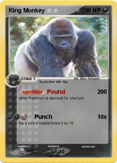 Pokemon King Monkey