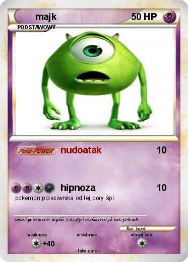 Pokemon majk