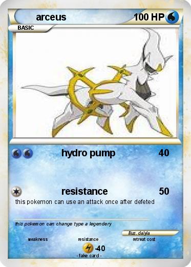 Pokemon arceus