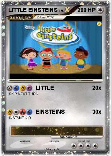 Pokemon LITTLE EINSTEINS
