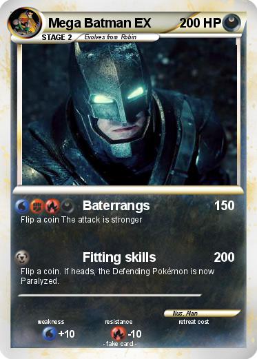 Pokemon Mega Batman EX