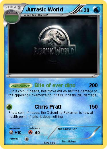 Pokemon Jurrasic World