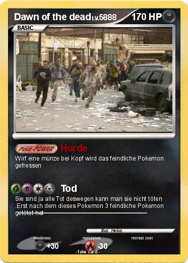 Pokemon Dawn of the dead