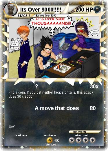 Pokemon Its Over 9000!!!!!