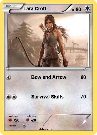Pokemon Lara Croft