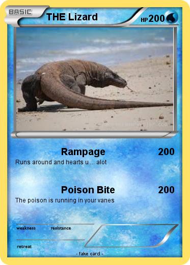 Pokemon THE Lizard