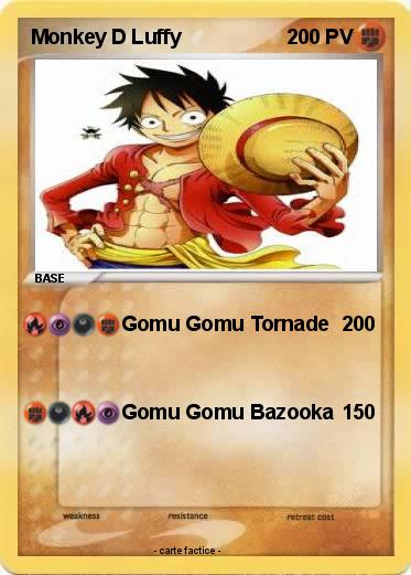Pokemon Monkey D Luffy