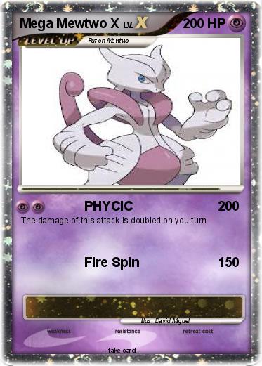 Pokemon Mega Mewtwo X