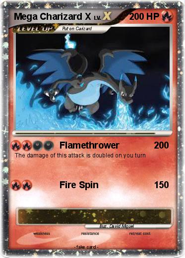 Pokemon Mega Charizard X