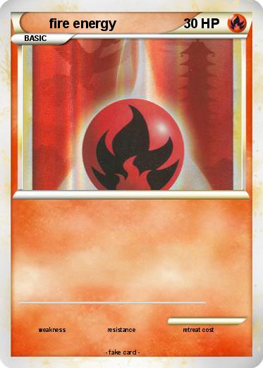 Pokemon fire energy