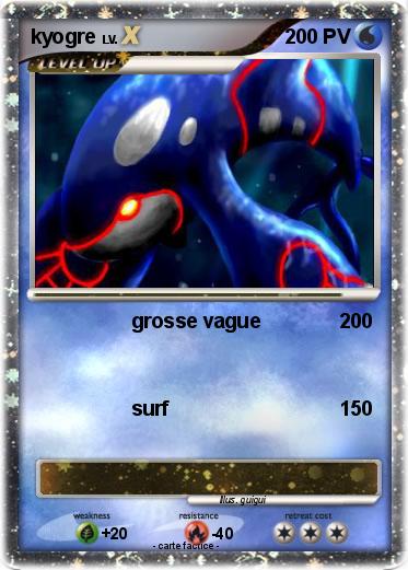 Pokemon kyogre