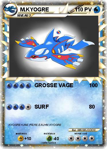 Pokemon M.KYOGRE