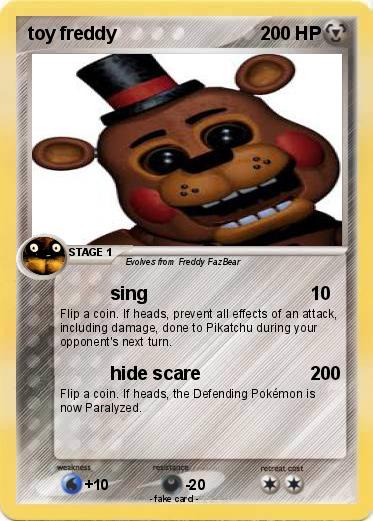 Pokemon toy freddy