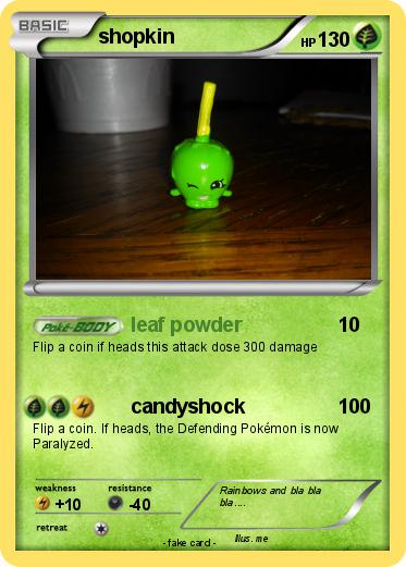 Pokemon shopkin