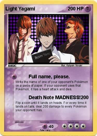 Pokemon Light Yagami