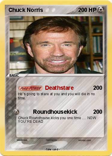 Pokemon Chuck Norris