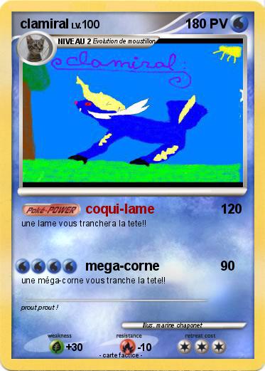 Pokemon clamiral