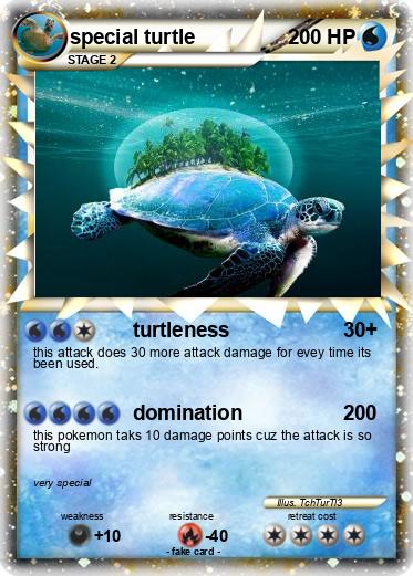 Pokemon special turtle