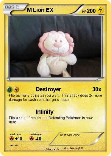 Pokemon M Lion EX