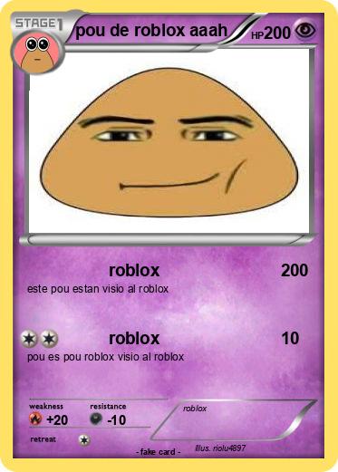 Pokemon pou de roblox aaah