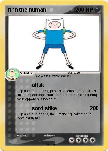 Pokemon finn the human